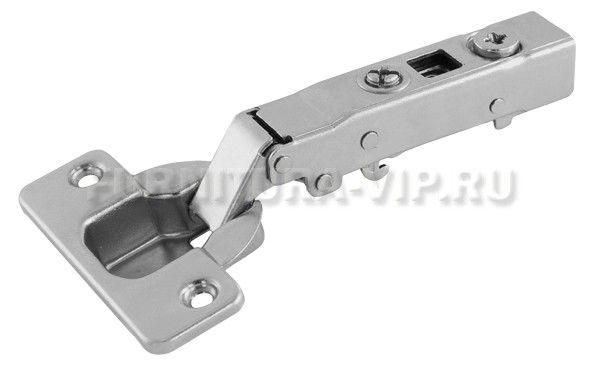 Петля Integra slowmotion со встроенным доводчиком стандартная (90/105) накладная 51ASH50500CB, материал Металл