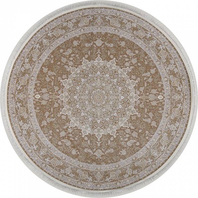 Ковер Farsi/Mashad 1200 G124 Nescafee круг 300x300