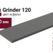 Наличник Grinder 120, шлифованный цвет асфальт.