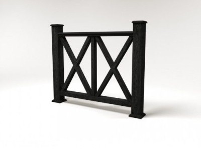 Ограждение из ДПК FG7 Кварцевое