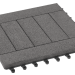 Модульный паркет ДПК GRINDERDECO Комфорт 5 Цвет: Серый базальт
