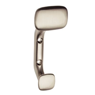 Крючок WZ-TOLED-C0-06, материал Замак, отделка Никель, 112*44 мм