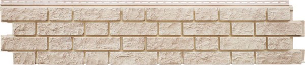 Фасадная панель Grand Line (Я Фасад), Балтийский Кирпич, Цвет Жемчуг.