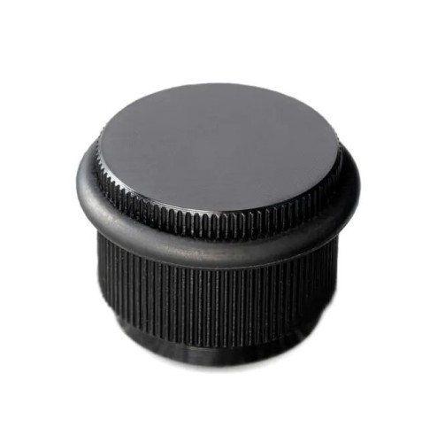 Дверной ограничитель напольный ARPA 8011045L30, материал Алюминий, отделка Черный, 45*30 мм