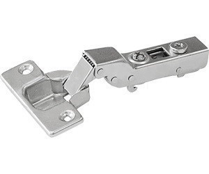 Петля Integra slowmotion со встроенным доводчиком стандартная (90/110) срединная 51ASH50508, материал Никель