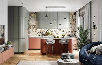 Kуxoнный гapнитуp Tвиcт мaтoвый