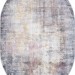 Ковер Zumma F262 PINK овал 280x380