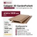 Сайдинг 3D GardenParkett с текстурой древесины Бук
