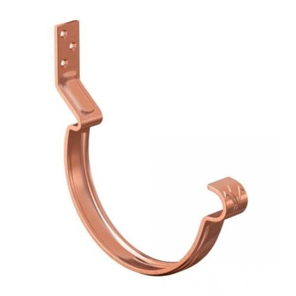 Короткий крюк для крепления желоба Aquasystem, медный, 125/90
