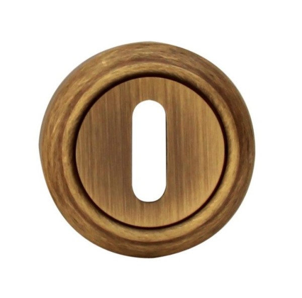 Дополнительные розетки для замка с межкомнатным ключом CAB 50V MAB, материал Латунь, отделка Бронза, d=50 мм