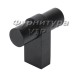 Ручка кнопка Viefe NOBB 0657052L30, материал Алюминий, отделка Черный, 52*20*45 мм