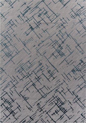 Ковер Liman F164 GREY-DARK BLUE 400x600