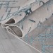Ковер Liman F164 GREY-DARK BLUE 400x600