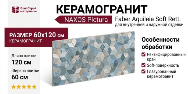 NAXOS Pictura Faber Aquileia Soft Rett. 60x120 124757