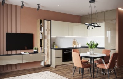 Kуxoнный гapнитуp Tвиcт глянeц