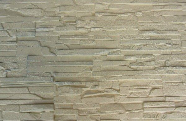 Фасадная панель Аэлит Пласт плоская, цвет Желтый.