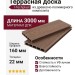 Террасная доска ДПК I-Techplast 160*22мм Какао