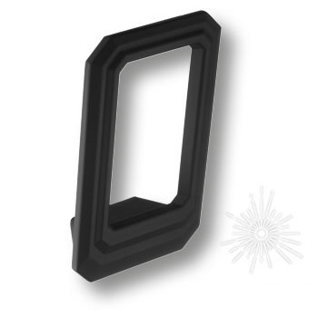 Крючок 7101 020MP24, материал Замак, цвет Чёрный, отделка Черный, 55*60*106 мм