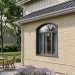 Фасадная панель Grand Line, Состаренный кирпич Design Plus, Ваниль (Белый шов)