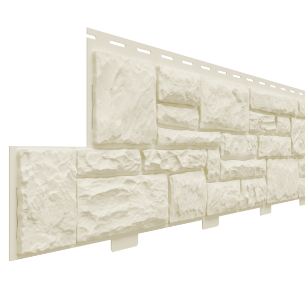 Фасадная панель Доломит, Крымский берег, Слоновая кость
