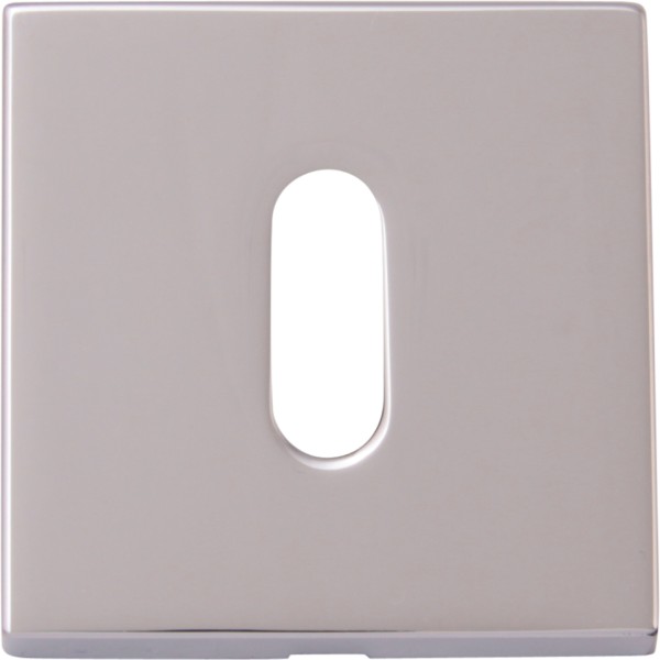 Дополнительные розетки для замка с межкомнатным ключом  Cab K CP(50PVC), материал Замак, отделка Хром, 50*50 мм