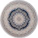 Ковер Farsi 1500 G267 dark blue круг