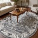 Ковер Atlantis D741 CREAM овал 240x340