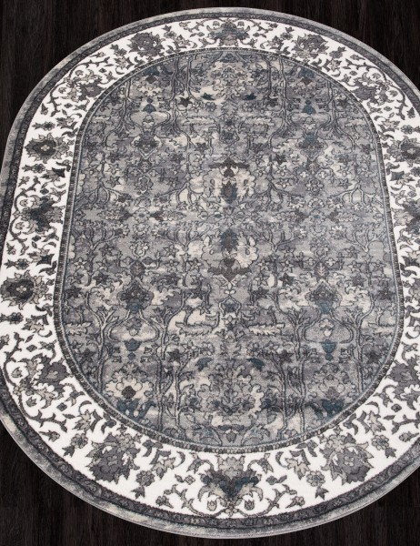 Ковер Atlantis D741 CREAM овал