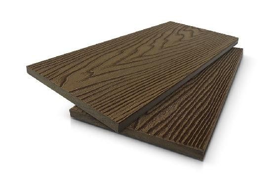 Планкен из ДПК GardenParkett (140x10 мм) Светло-коричневого цвета