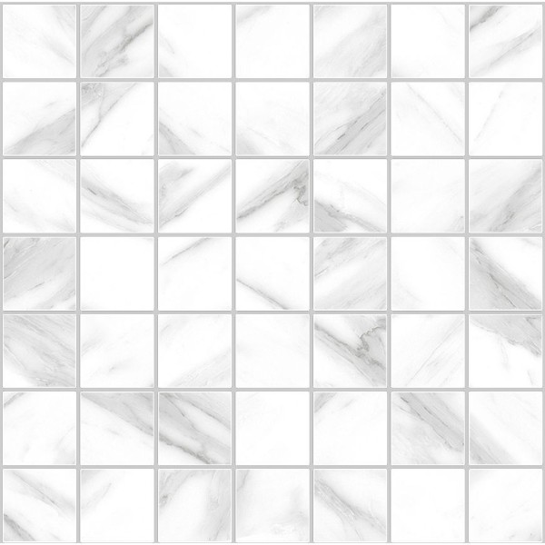 Керамогранит Absolut Gres (Абсолют Грес) Calacatta Grey мозайка матовая 30x30 см, AB1015M1