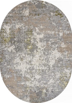 Ковер Liman F163 CREAM-GREEN ОВАЛ 280x380