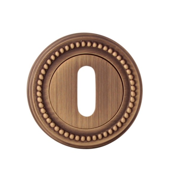 Дополнительные розетки для замка с межкомнатным ключом CAB 50 L MAB, материал Латунь, отделка Бронза, d=50 мм