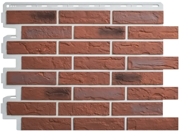 Фасадная панель Альта-Профиль, Кирпич Рижский 04