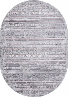 Ковер Zumma F260 PINK овал 280x380