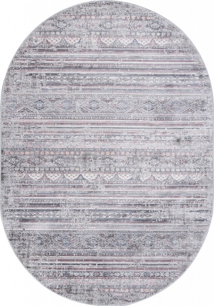 Ковер Zumma F260 PINK овал 280x380