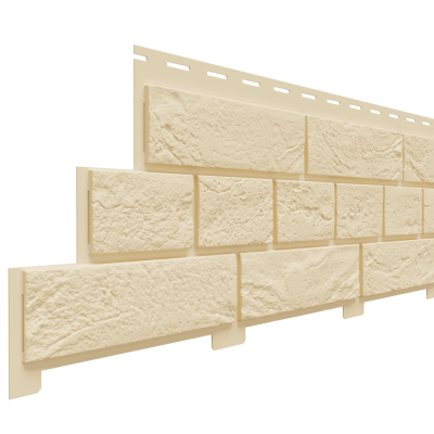Фасадная панель Доломит, Кирпич Славянка, цвет Шампань