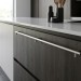 Ручка скоба Citterio Giulio 8.1149.0834.34-33, материал Замак, отделка Никель, 876*10*30 мм