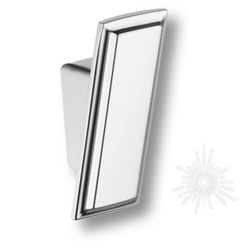 Крючок 7104 010MP02, материал Замак, отделка Хром, 38*25*73 мм