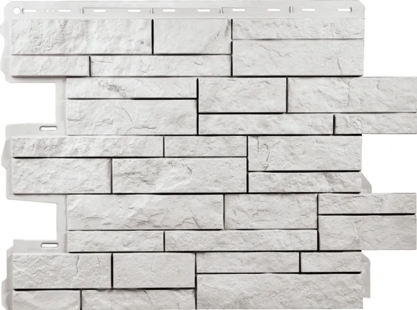 Фасадная панель Альта-Профиль, Шотландия ЭКО Белый