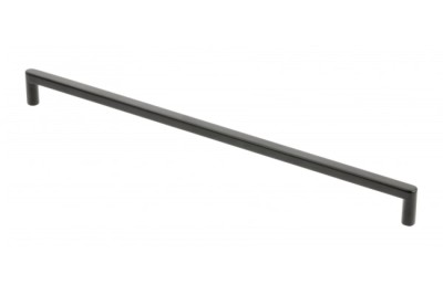 Ручка скоба Gamet UZ-NYXA-320-20M, материал Замак, отделка Черный, 330*10*29 мм