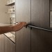 Ручка скоба Citterio Giulio 8.1149.0834.0252-0252, материал Замак, цвет Чёрный, отделка Черный, 876*10*30 мм