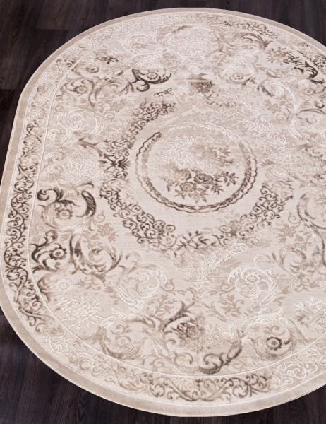 Ковер Armina 3701A brown овал