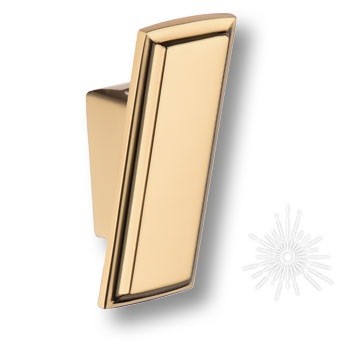 Крючок 7104 010MP11, материал Замак, отделка Золото, 38*25*73 мм