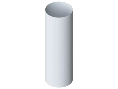 Водосточная труба 3 м, Альта-профиль, Элит Белый