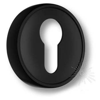 Дополнительные розетки для замка с английским ключом RO14Y AL6 ROSET, материал Замак, цвет Чёрный, отделка Черный