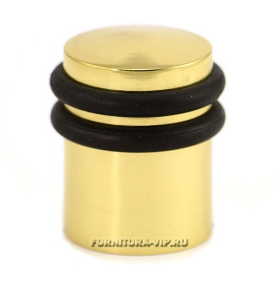 Ограничитель напольный 200212OL, материал Латунь, отделка Золото, 39,5*34 мм