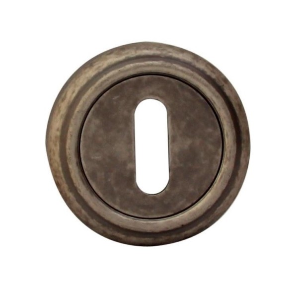 Дополнительные розетки для замка с межкомнатным ключом CAB 50 V DAS, материал Латунь, отделка Серебро, d=50 мм