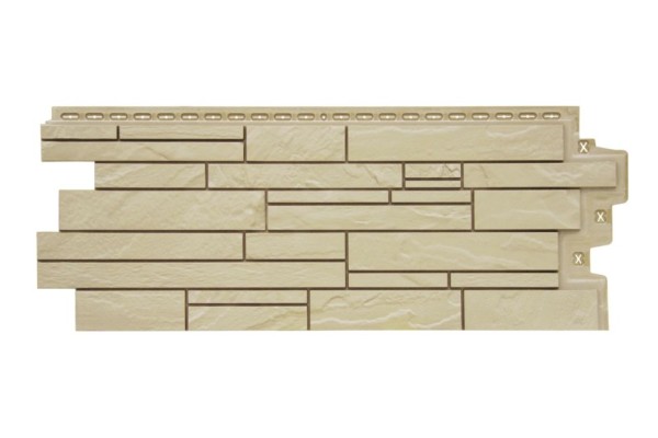 Фасадная панель Grand Line, Скала Классик, Цвет Бежевый