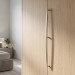 Ручка скоба Citterio Giulio 8.1149.1074.34-33, материал Замак, отделка Никель, 1116*10*30 мм