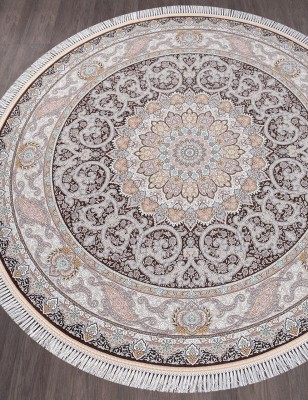 Ковер Farsi 1500 G145 brown круг 300x300